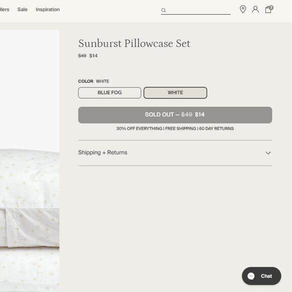 ISO Parachute Sunburst Pillowcase Set - Picture 2 of 3